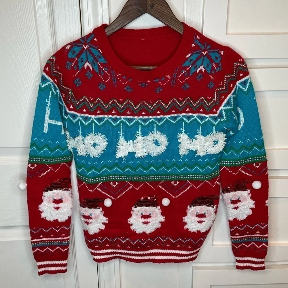 “Ugly Christmas Sweater” Perfect holiday party sweater - Picture 3 of 6